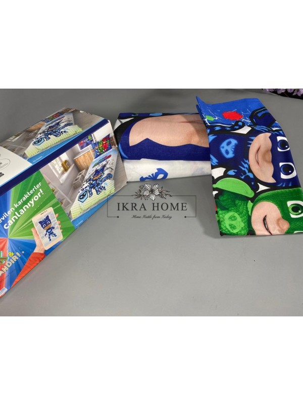 TAC Disney / PJ-Masks Лицензионные Комплекты детского постельного белья с героями из мультиков Ранфорс